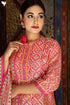 Chanderi Silk Kurta And Dupatta With Gota Patti Embroidery