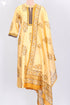 Bhagalpur Cotton Kurta With Chanderi Dupatta In FloralBlock Print
