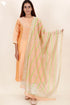 Chanderi Silk Kurta And Dupatta Set With Gota Patti Embroidery