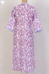 Mulmul Cotton Kurta In Graphic Block Print