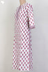 Cambric Cotton Kurta In Floral Block Print