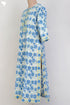 Cambric Cotton Kurta In Floral Block Print