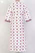 Cambric Cotton Kurta In Floral Block Print