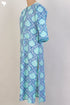 Cambric Cotton KurtaIn Graphic Block Print