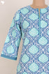 Cambric Cotton KurtaIn Graphic Block Print