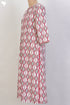 Cambric Cotton Kurta In Graphic Block Print