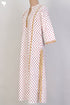 Cambric Cotton Paneled KurtaIn Graphic Block Print