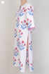 Cambric Cotton Kurta In Floral Block Print
