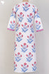 Cambric Cotton Kurta In Floral Block Print