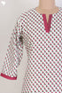 Cambric Cotton Kurta In Floral Print