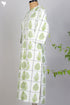 Khaadi Cotton Checkered Kurta With Graphic Block Print