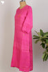 Matka Silk Kurta With Hand Embroidery
