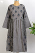 Khaadi Cotton Dress With Floral Block Print
