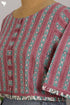 Cambric Cotton Blouse In Graphic Block Print