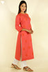 Khaadi Cotton Kurta With Chikankari Embroidery