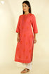 Khaadi Cotton Kurta With Chikankari Embroidery