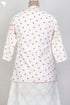 Cambric Cotton Top With Floral Block Print