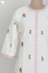 Khaadi Cotton KurtaWith Floral Embroidery