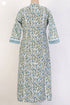 Cambric Cotton Kurta With Lace In Floral Print