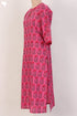 Khaadi Cotton Button Down Kurta In Floral Block Print