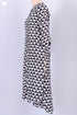Rayon Button Down Kurta In Graphic Block Print