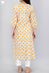Cambric Cotton KurtaIn Floral Block Print