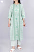 Cambric Cotton Kurta In Floral Print