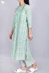 Cambric Cotton Kurta In Floral Print