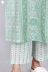 Cambric Cotton Kurta In Floral Print