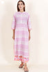 Cambric Cotton Kurta In Floral Block Print
