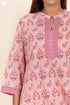 Cambric Cotton Kurta In Graphic Print