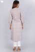 Cambric Cotton Kurta In Graphic Print