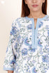 Cambric Cotton KurtaIn Floral Print