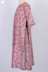 Mulmul Cotton Midi Dress In Paisley Block Print