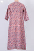 Mulmul Cotton Midi Dress In Paisley Block Print