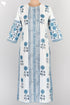 Cambric Cotton Kurta In Floral Block Print