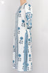 Cambric Cotton Kurta In Floral Block Print