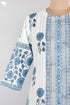 Cambric Cotton Kurta In Floral Block Print