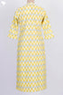 Cambric Cotton Kurta In Floral Block Print