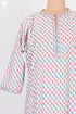 Cambric Cotton Kurta In Floral Print