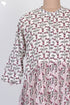 Mulmul Cotton Frock In Floral Print