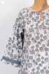 Cambric Cotton Baggy Top In Floral Print