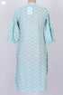 Mulmul Cotton Yoke Kurta In Zigzag Print
