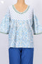 Cambric Cotton Top In Assorted Prints