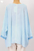 Mulmul Cotton PonchoIn Striped Block Print