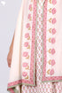 Mulmul Cotton Poncho In Floral Block Print