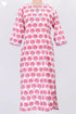 Cambric Cotton Kurta In Floral Block Print