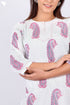 Khaadi Cotton Kurta In Paisley Block Print