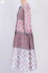 Mulmul Cotton Tiered Dress With Block Print