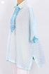 Mulmul Cotton Poncho In Asorted Block Print